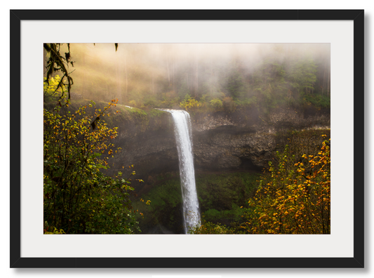 - Cascades Aglow -
