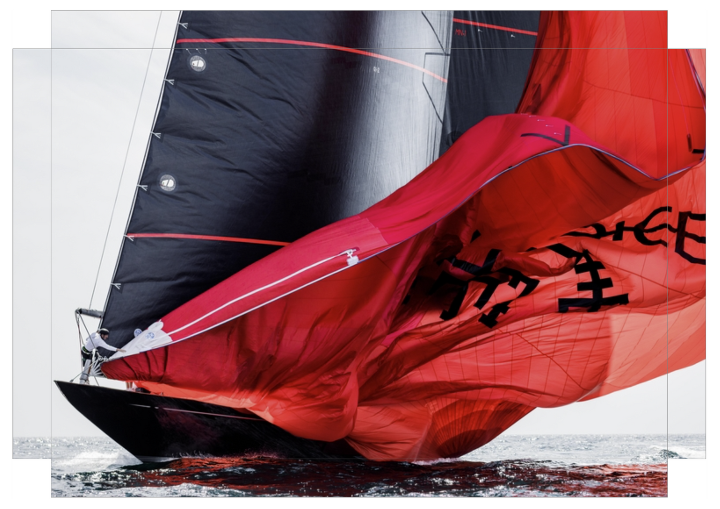 Lowering the Red Sail