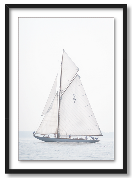 'Sailing Under White Skies'