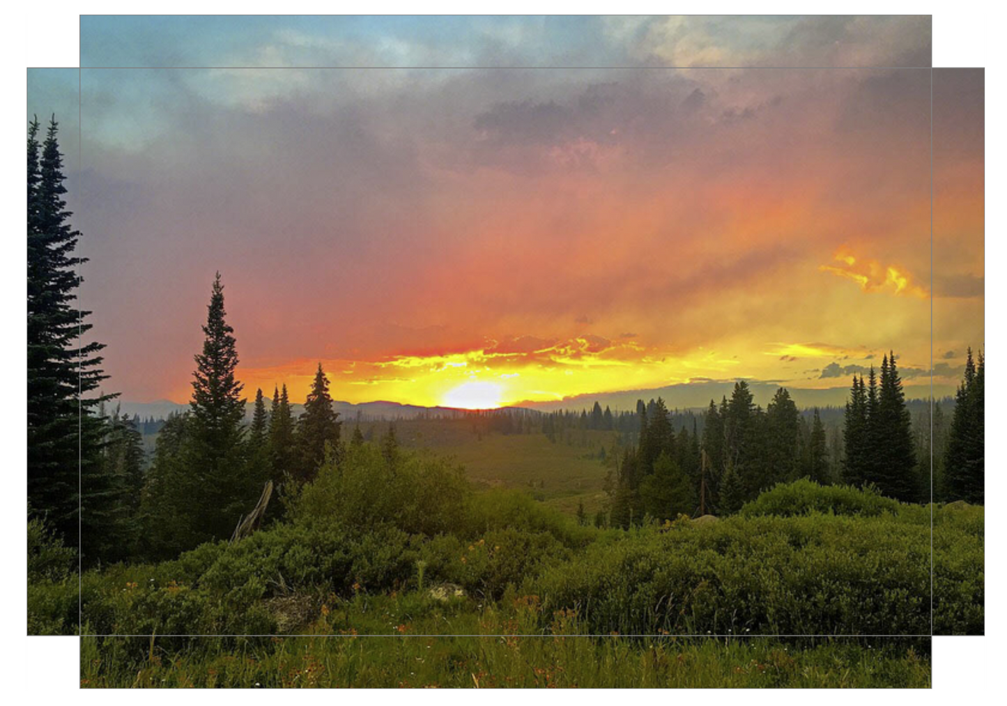 Wind River Sunset