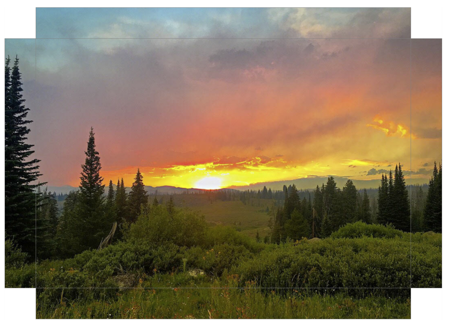 Wind River Sunset