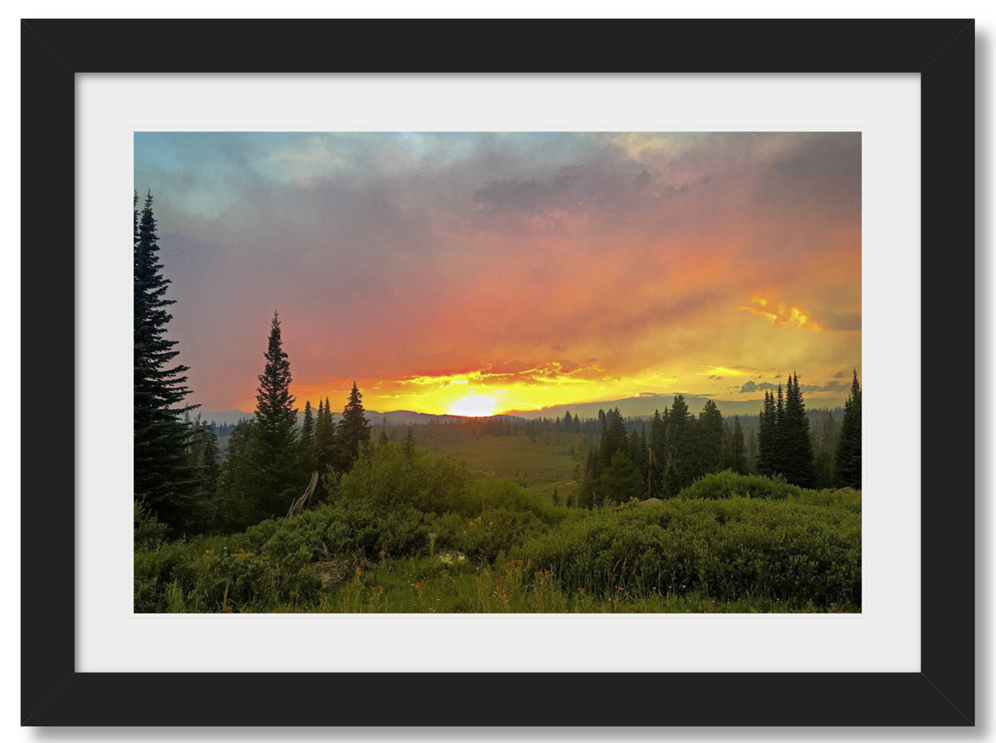 Wind River Sunset